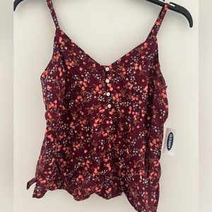 Old Navy Floral Tank Top